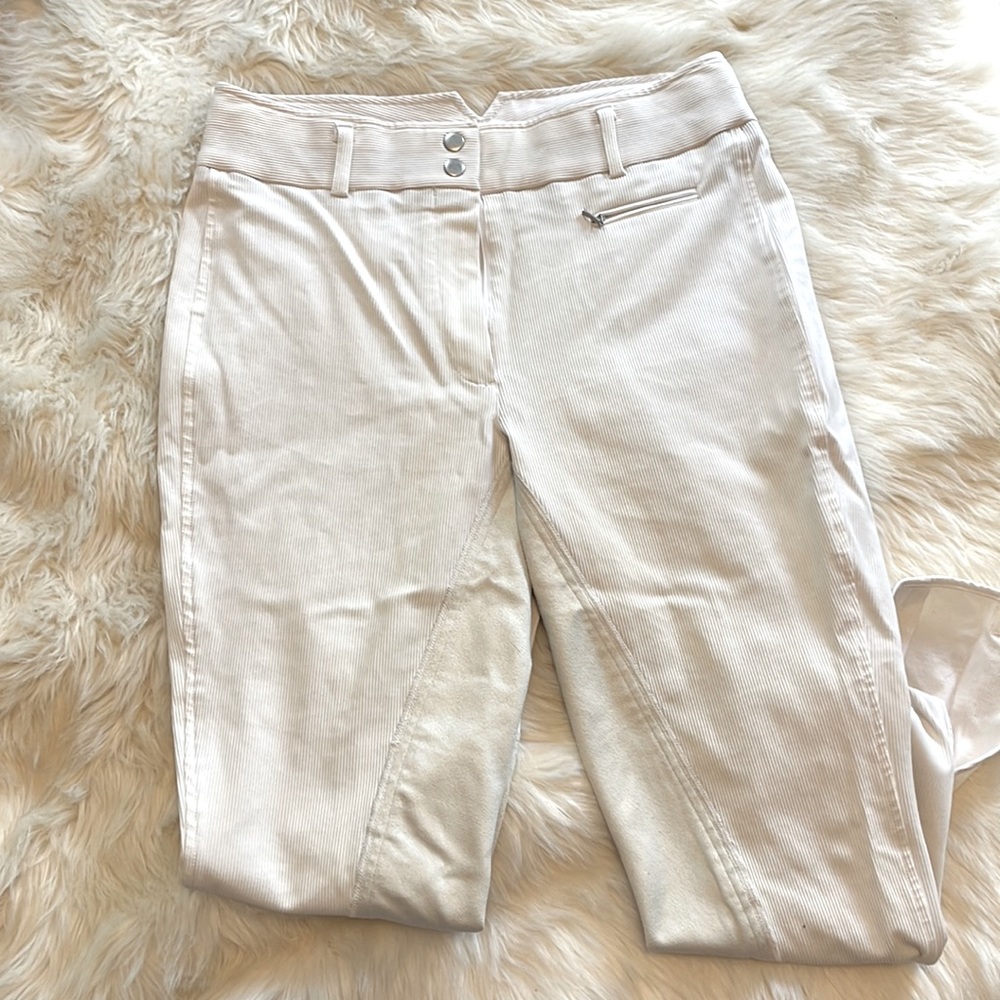 Goode Rider Fullseat White Breeches